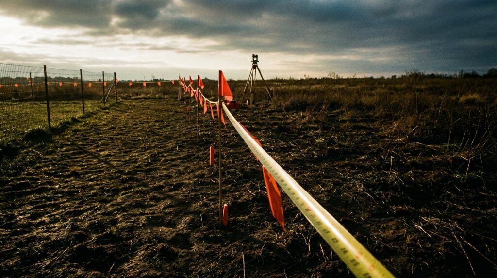 מדידת קרקע לצורך הערכת פיצויים בגין הפקעה.